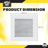 SOL Wall Repair Patch 10x10cm Self Adhesive Plasterboard Hole Filler view 6
