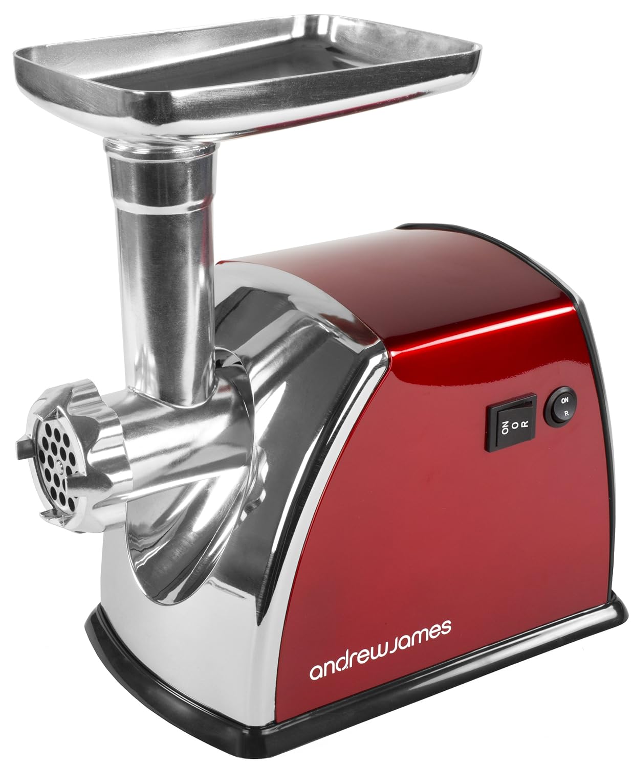Andrew James Powerful New And Improved Model Red Electric Meat Mincer