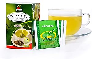 Hanan Peruvian Secrets Valeriana Herbal Tea | 100% Natural Valerian Root | 25 Tea Bags | Naturally Aids in Relieving Occasional Stress, Tension | Safely Promotes Sleep and Relaxation