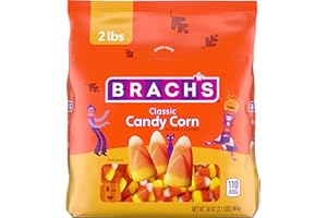 Brach's Classic Candy Corn, Halloween Candy, Classic Fall Treats, 34 Ounce Bag