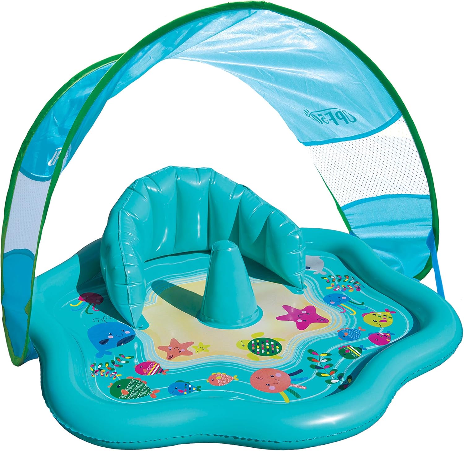 swim school baby splash mat