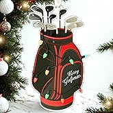 SUCHAGIFT Golf Ornament - Golf Club Ornaments for Christmas Tree, Golfing Ornaments - Sports Gifts for Golfing Lovers, Golfers, Dad, Husband, Men - Christmas Golfer Gifts - 2D Acrylic Ornament 2025