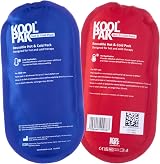 Koolpak Luxury Hot & Cold Reusable Pack Oval 12.5 x 25.5cm Pack of 30