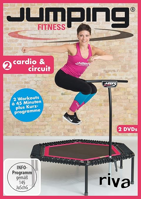 Jumping Fitness - Fit mit dem Minitrampolin Deutsch DVD Alemania ...
