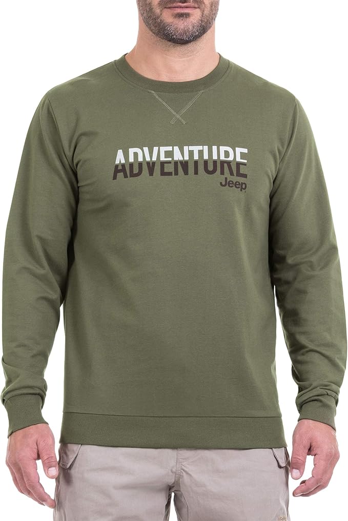 JEEP O102930-B000 XP MAN HOODED SWEATSHIRT Sideways X