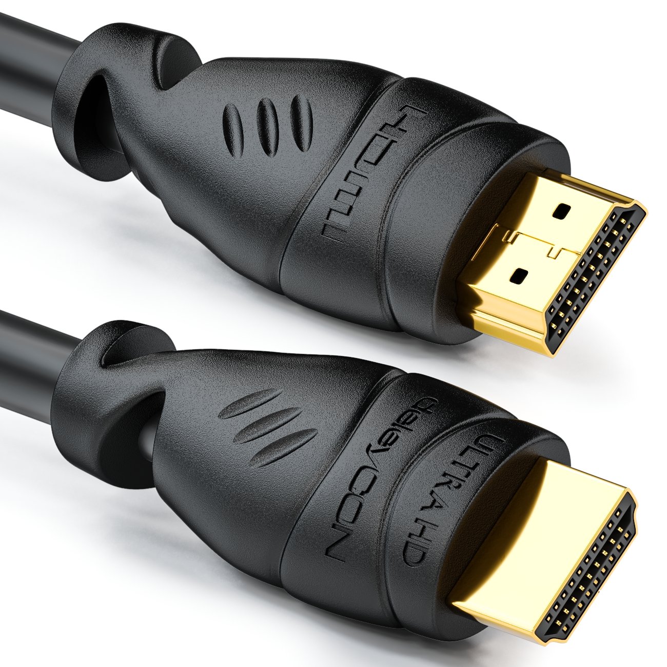 deleyCON 20m Cable HDMI - Compatible con HDMI 2.0a/b/1.4a UHD ...