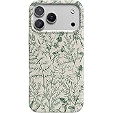 Casely iPhone 17 Pro Case | Sage Garden | Green Floral | Compatible with MagSafe | Classic Ultra Slim Design