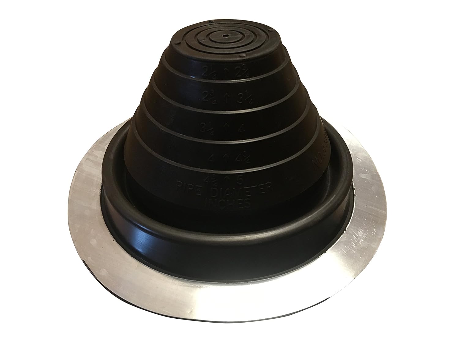 EAGLE 1 3 Metal Roof Pipe Flashing Boot Cut to Fit Almost Any Pipe