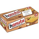 Ferrero Hanuta Wafers Filled with Hazelnut Cream (10 Pcs Box)