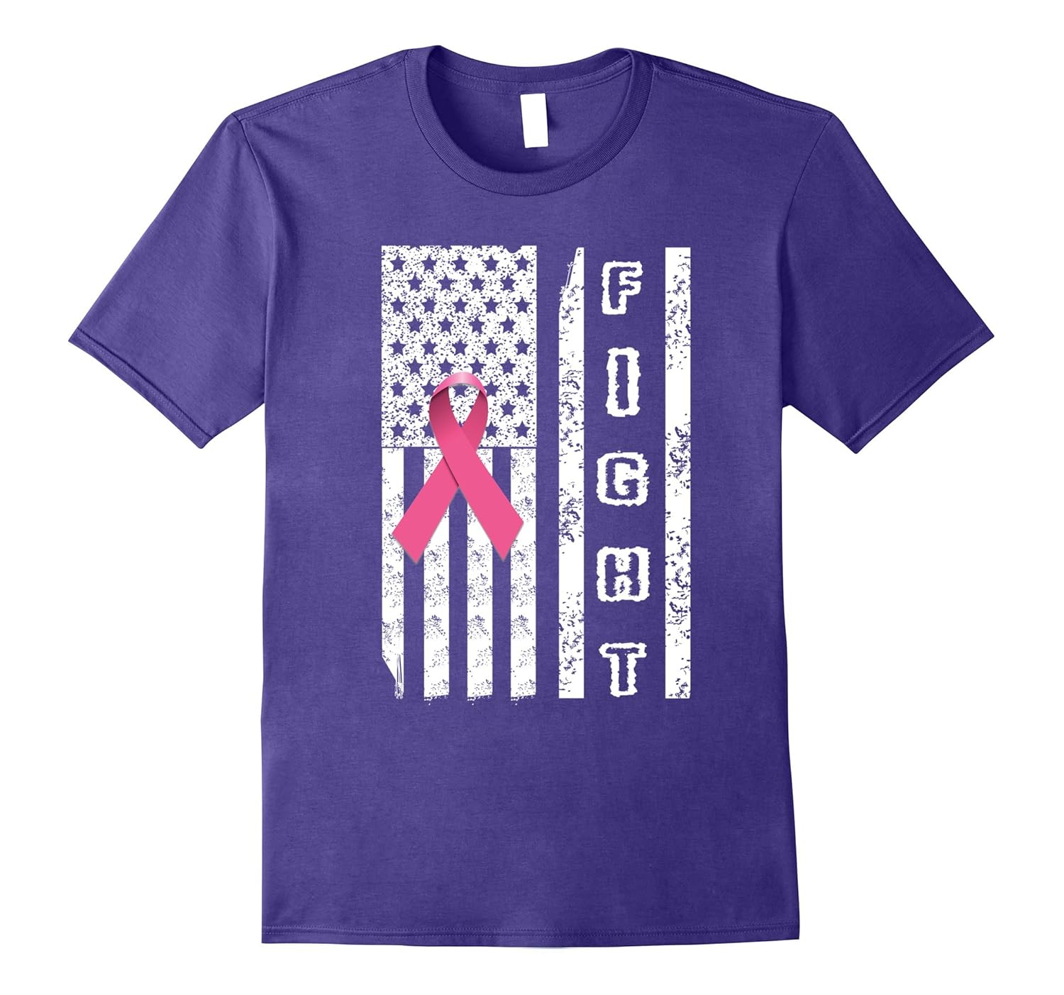 Fight cancer awareness t-shirt breast cancer shirt Pink-ANZ