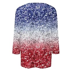 of July Outfits,White USA Shirt,USA Crewneck,Blue