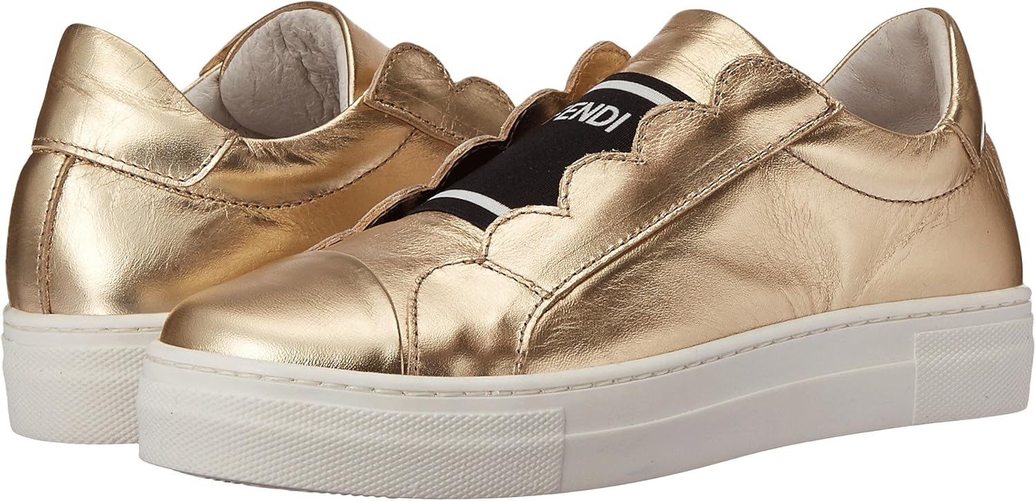fendi metallic sneakers