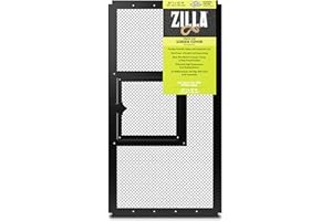 Zilla Reptile Terrarium Covers Fresh Air Screen, Hinge, 10" by 20" (Metal Mesh)