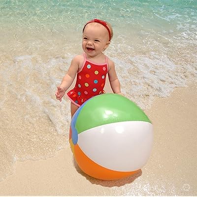 Buy 4e S Novelty Beach Balls Bulk 24 Pack Large 16 Inch Inflatable Beach Ball Rainbow Color Pool Toys For Kids Beach Toys Summer Toys Summer Birthday Party Favors End Of Year