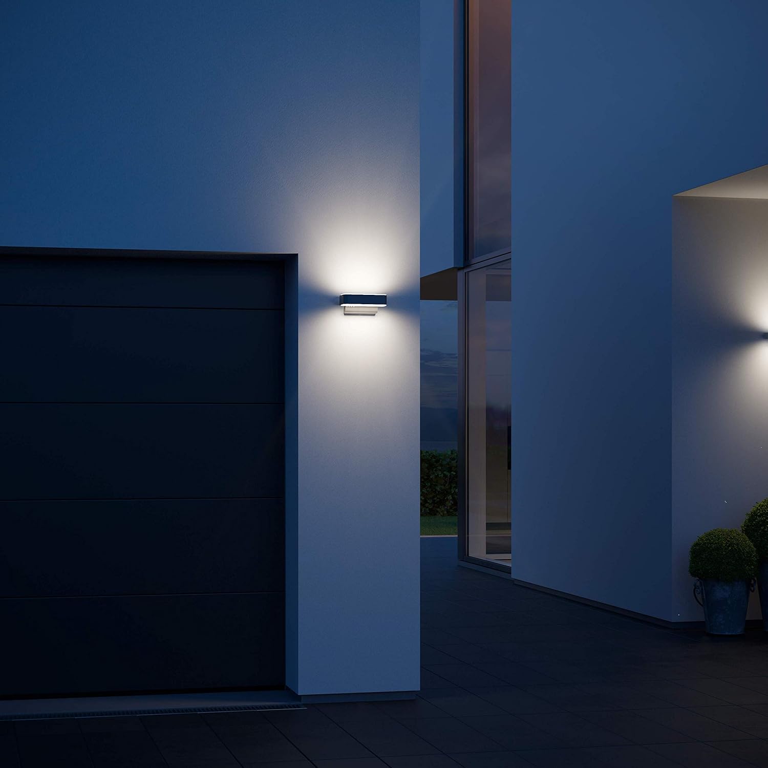 Steinel Outdoor Light L 810 SC Anthracite, LED Wall Light, 160° Motion Detector, 9.8 W, Networkable - Image 4
