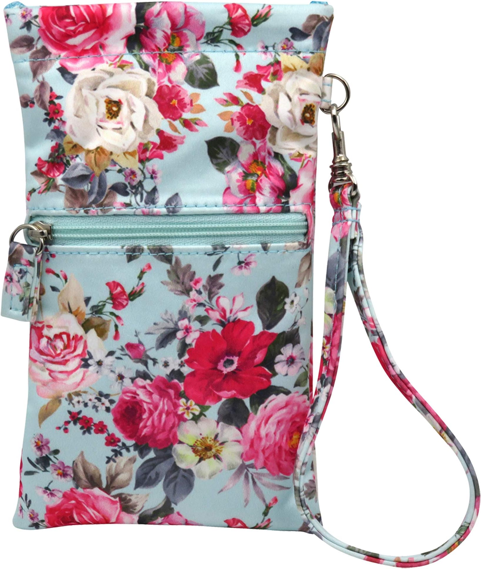 Soft Sunglasses Case Squeeze Top - Soft Eyeglass Case - Passport Wristlet Pouch