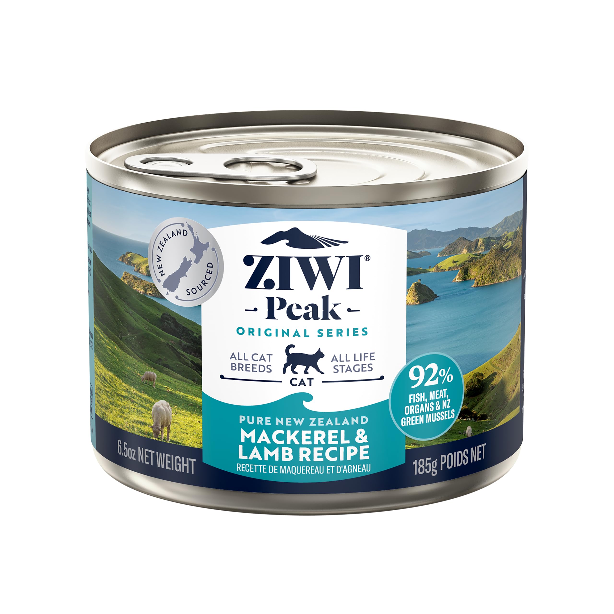 ZIWI Peak Canned Wet Cat Food – All Natural High Protein Grain