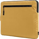 Incase Compact Laptop Sleeve with Flight Nylon - 13 inch Laptop Sleeve for MacBook Air - Faux Fur Lining, Lightweight, Durable, Weather Resistant, Slip Pocket for Accessories - Sunflower Yellow