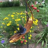 Birtern Copper Banana Holder Butterfly Feeder Hammock Outdoor Garden Patio view 3