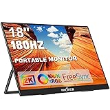 InnoView 2K 180HZ Portable Monitor, 18" OD Gameplus