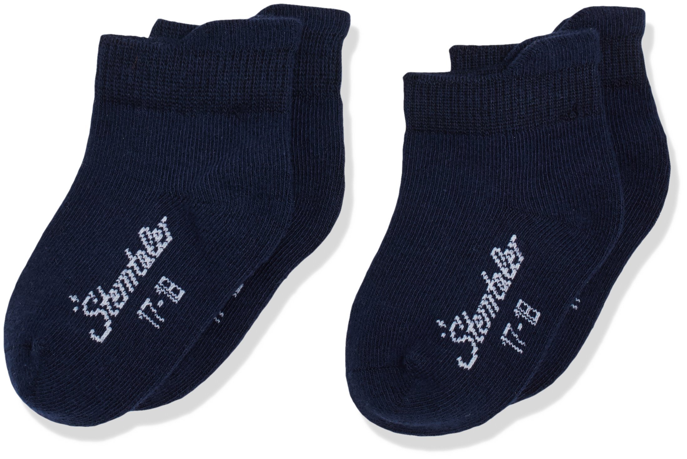Sterntaler Baby Boys Calcetines Socks, 22 (Pack Of 2) Socks, Blue (Marine 300), 12-18 Months (Manufacturer Size: 22)