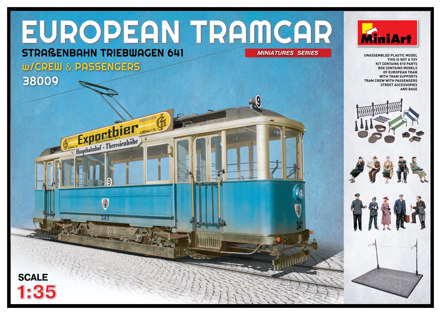 Miniart Plastic model assembly kit.