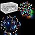 30 Mini Bulb LED Battery Operated Fairy String Lights in Assorted Colors for Valentines Day, Romantic Wedding, Home Decoration Room Lighting, Christmas, Crafts (158" inch Long String)