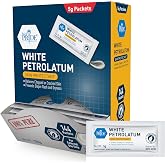MED PRIDE Pure White Petroleum Jelly, Skin Protectant, 5g, 144 Packets