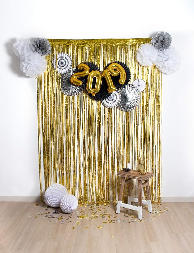 decoracion nochevieja color dorado 2020