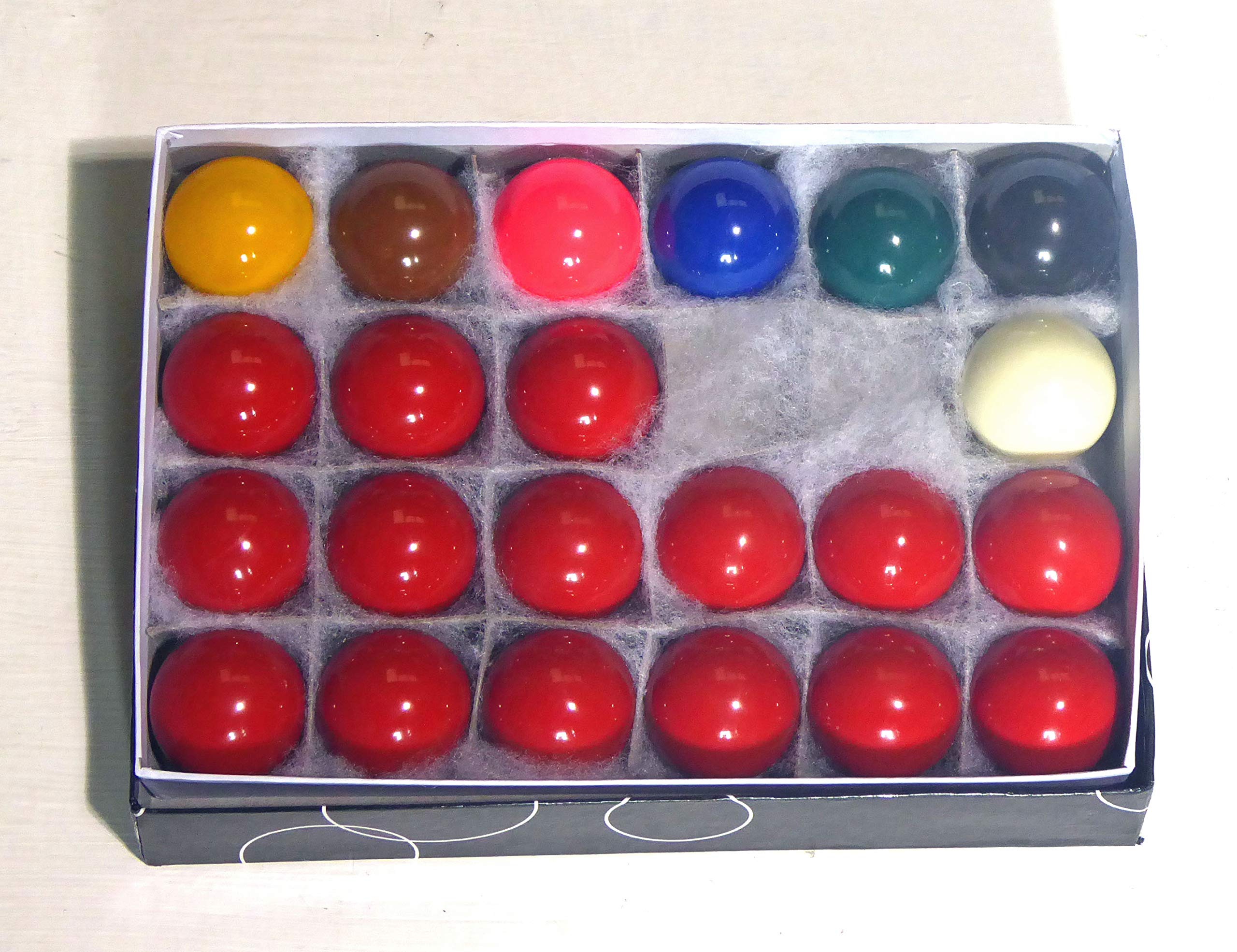 1 1/2" (3.81cm) SNOOKER 22 BALL SET FOR HOME USE TABLE**