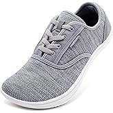 HOBIBEAR Wide-Toe-Box Barefoot Shoes for Mens Womens Minimalist Breathable Trail Running Walking Shoes