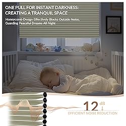 Boolegon Blackout Cellular Shades Cordless Pull