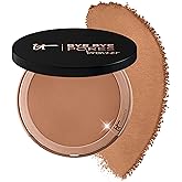 IT Cosmetics Bye Bye Pores Anti-Aging Bronzer, Diffuses Look of Pores + Fine Lines, Sun-Kissed Glow Face Makeup Powder, Oil-Free, Talc-Free, With Hyaluronic Acid – Universal Shade, 0.3 oz