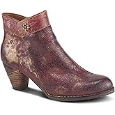 L'Artiste Bestlove Women's Leather Ankle Boots with Cushioned Comfort