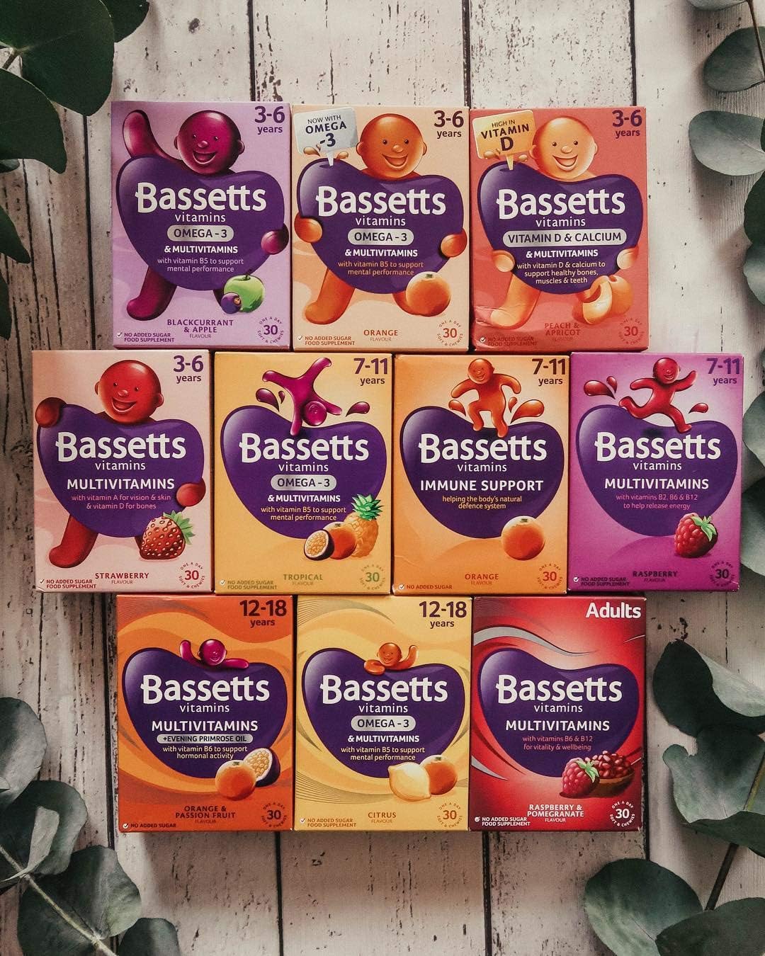 Bassetts Vitamins 12-18 Years Evening Primrose Oil Orange & Passion Fruit Flavour Multivitamins 30 Gummies - Image 5