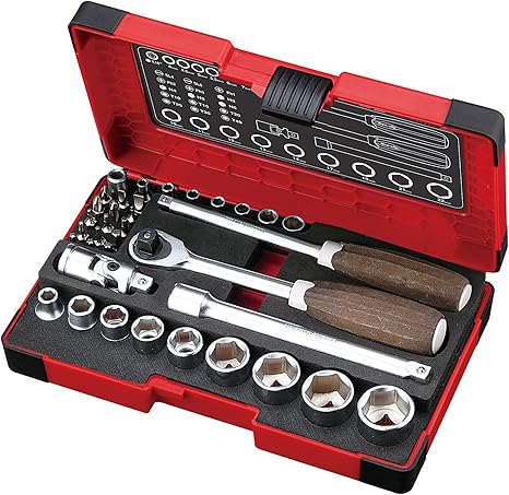 Amazon Co Jp ベッセル Vessel ソケットレンチセット 1 4 Sq 3 8 Sq Hrw2303m W Diy 工具 ガーデン