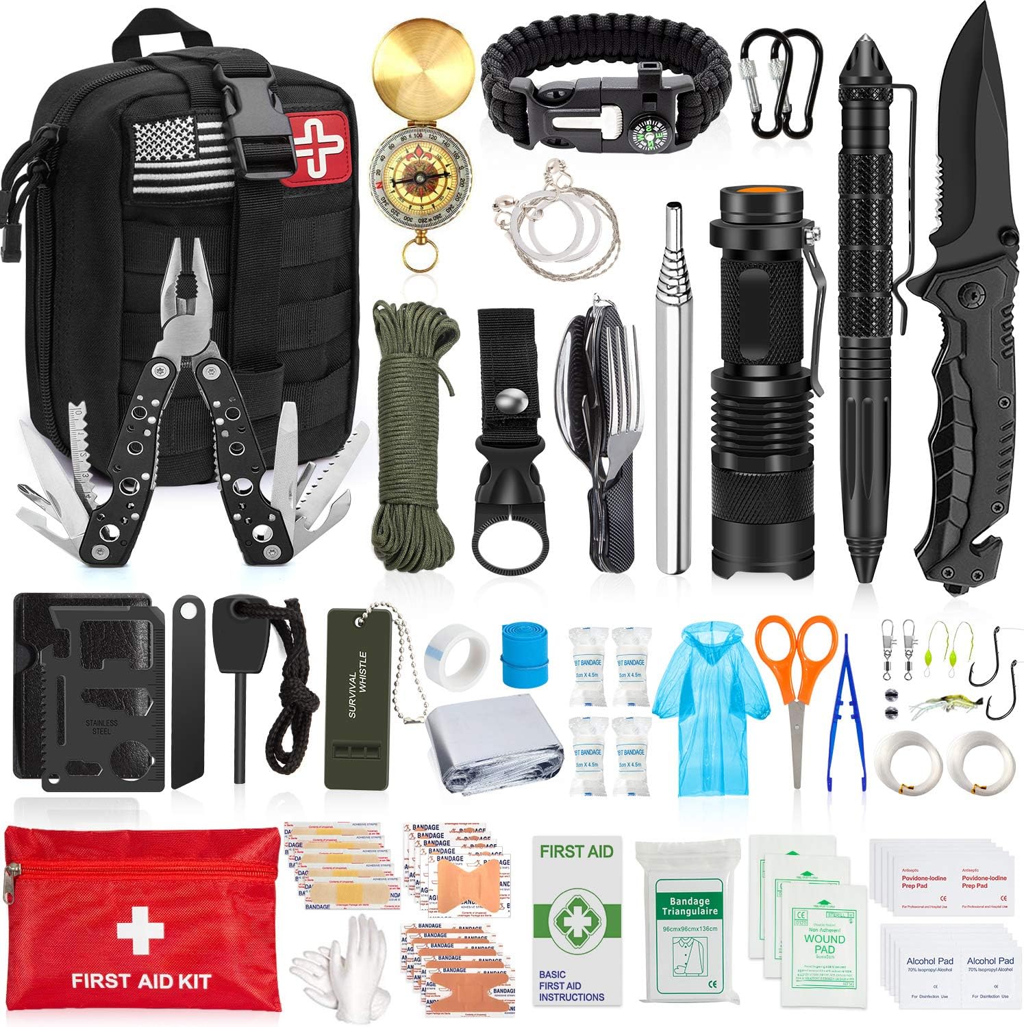 emergency hiking kit