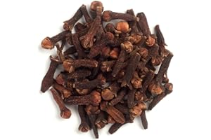 Frontier Co-op Organic Cloves, Whole, 1-Pound Bulk, Organic Whole Cloves, Kosher, Pungent Warm Aroma, Bittersweet & Spicy