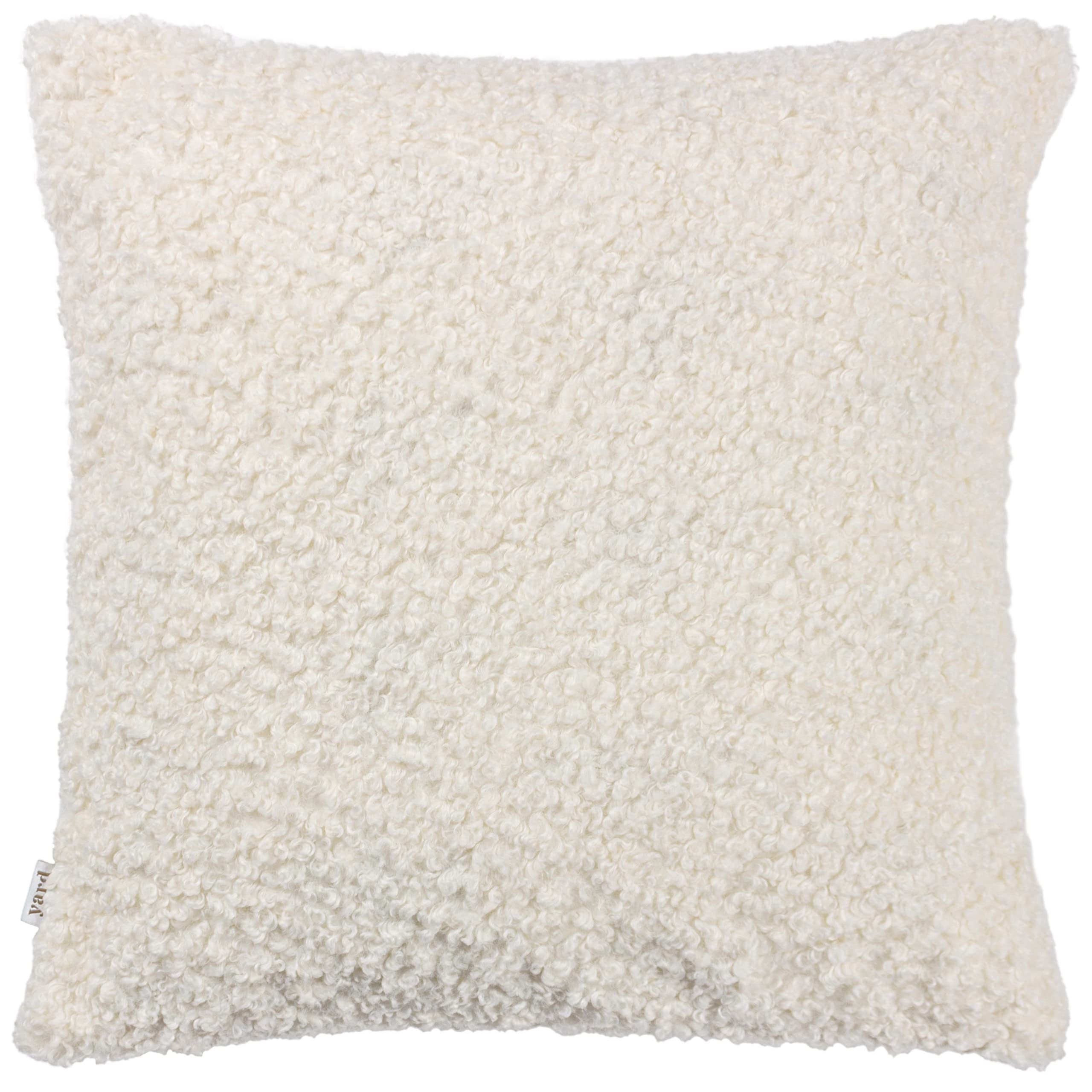 Yard Cabu Cushion Cover – Scandi Minimalist Chunky Boucle Textured Decorative Case (Ecru - 45x45cm)