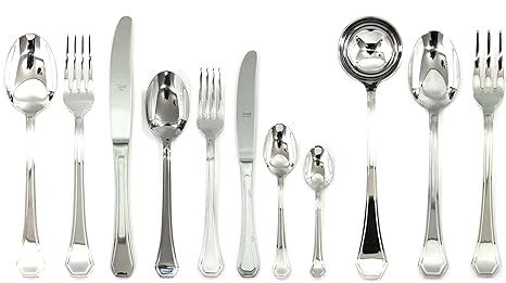 Mepra 101728099 - Cubertería especial unificada, color plateado