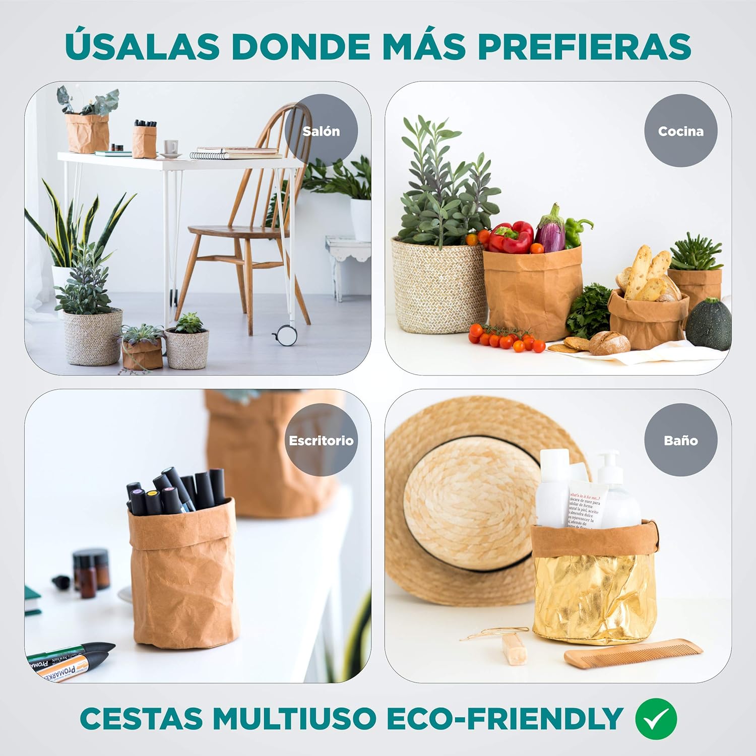 maceteros decorativos de interior para