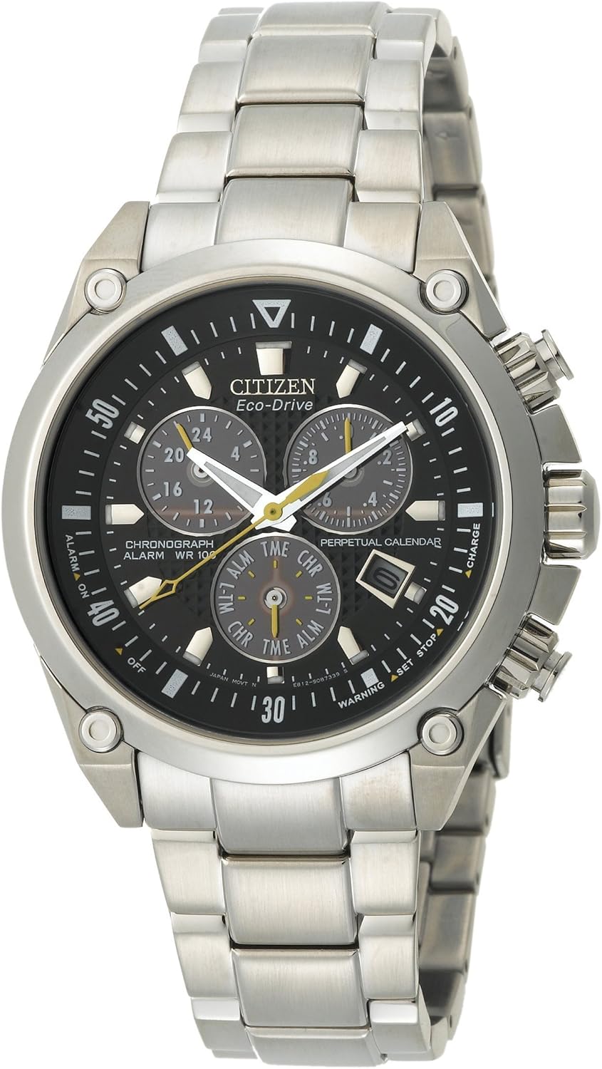 citizen alarm chronograph wr100