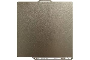 Sahvaim Bambu Lab PEI Sheet for Bambu Lab X1/X1C/X1E/P1P/P1S/A1 3D Printer 257 x 257mm Textured Double Sided PEI Heated Bed S