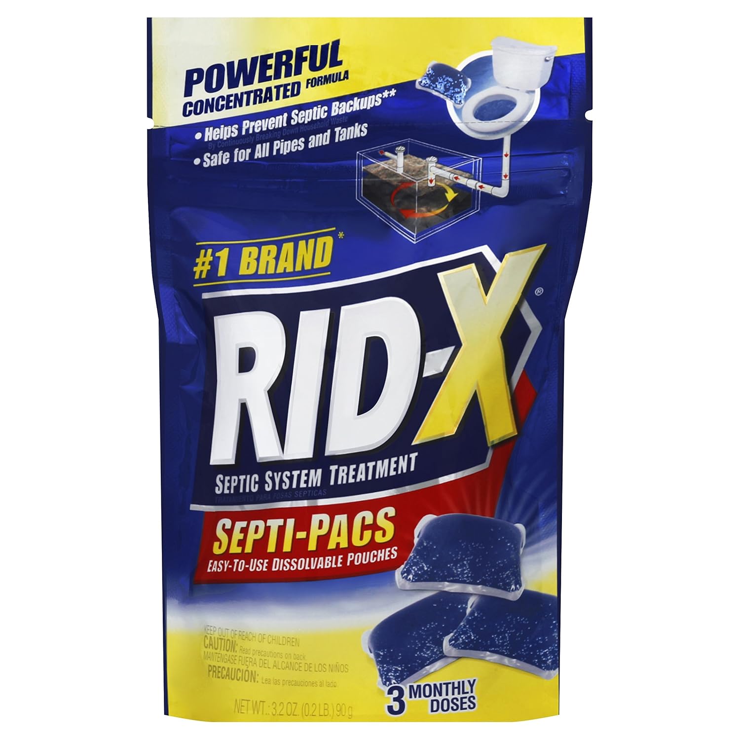 RIDX Septic Tank System Treatment, 3 Month...