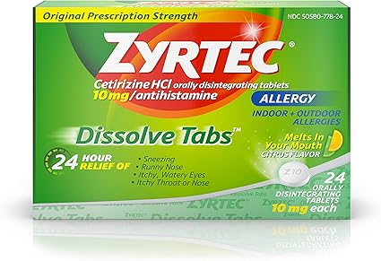 Cost of zyrtec d