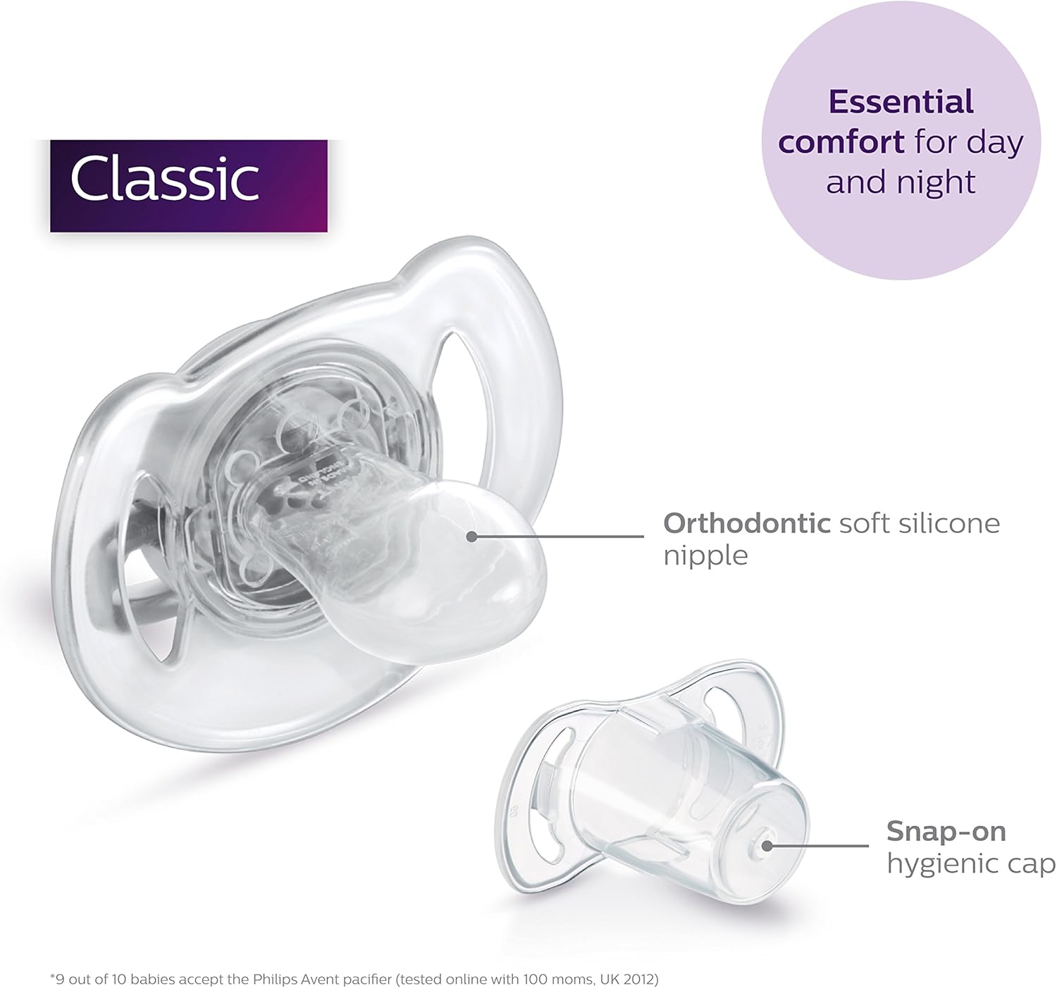 avent pacifier 18
