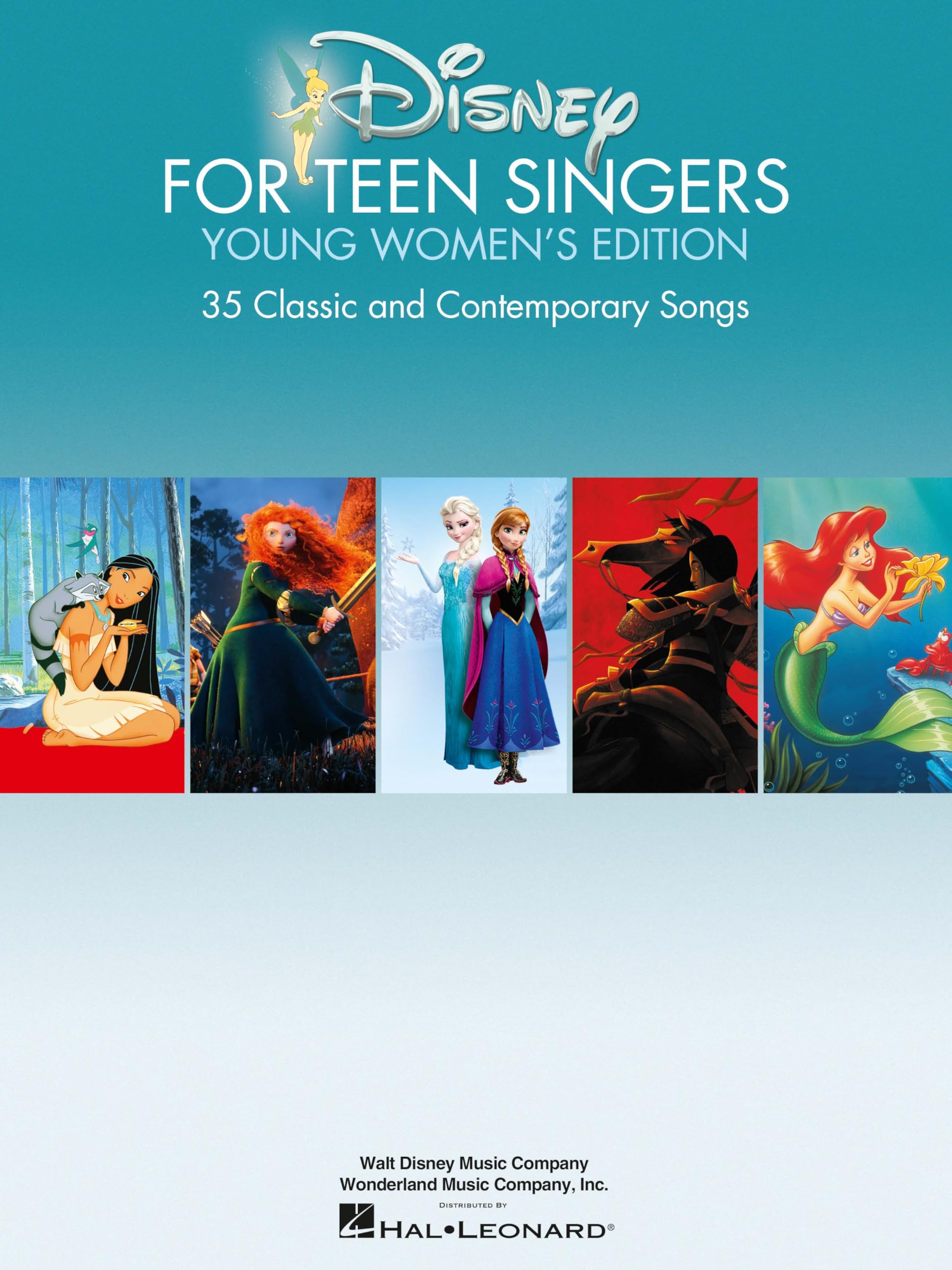 Disney for Teen Singers Young Women's Edition | 35 Classic and Contemporary Disney Songs | Piano Vocal Guitar Songbook | Perfect for Teen Vocalists and Music Teachers
