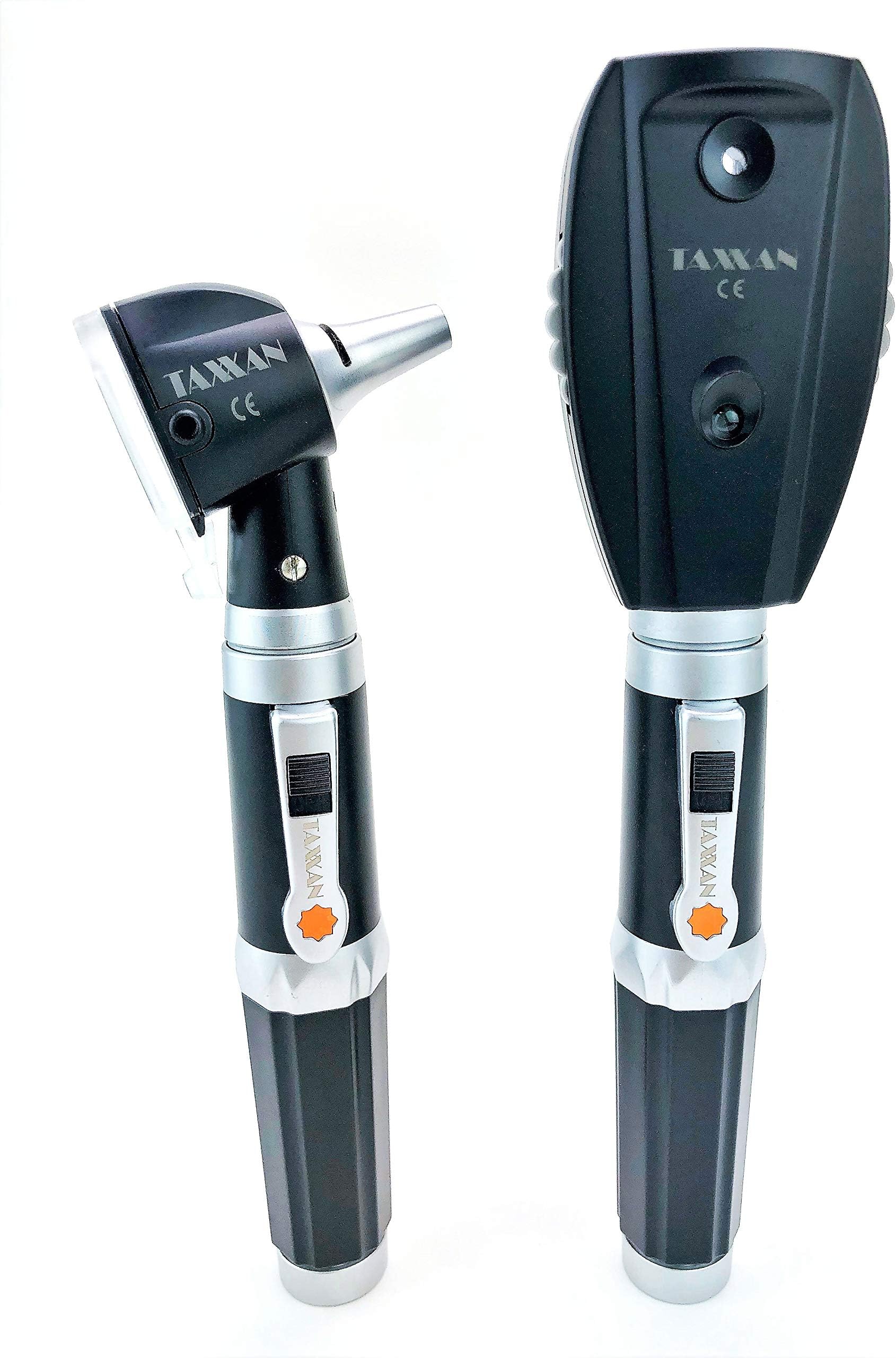TAXXAN LED Fiber Optic Otoscope Set ENT Diagnostic Set with Adult, Child, Infant Specula Tips