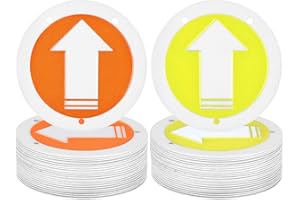 24 Pcs Trail Markers Reflective Trail Signs Many Colors for Hunting Hiking Camping Walking Outdoor