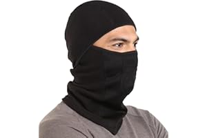Tough Headwear Full Face Mask for Cold Weather,Mens Balaclava Face Warmer- Winter Fleece Ski Masks Motorcycle & Construction